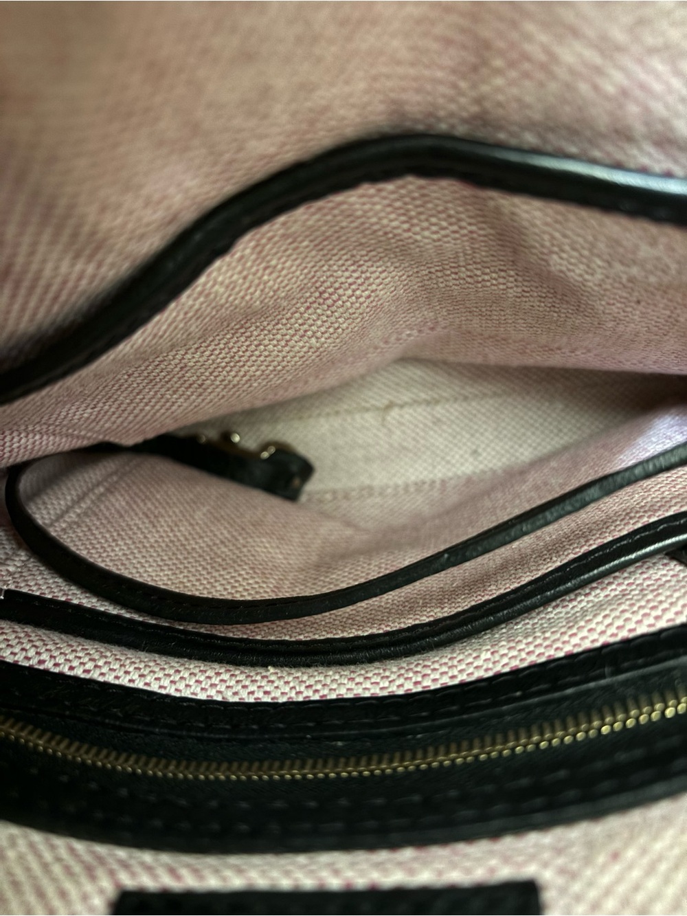 Dooney & Bourke Black Pebbled Leather Convertible Crossbody with Gold Accent - Picture 11 of 11